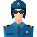 mujer policía icon