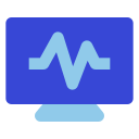 monitor de electrocardiograma icon