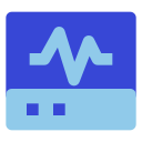 monitor de electrocardiograma icon