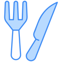 tenedor y cuchillo icon