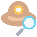 seo de sombrero blanco icon