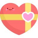 regalo de corazón icon