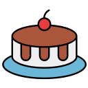 pastel de navidad icon