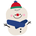 muñeco de nieve icon