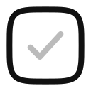 marca de verificación icon