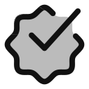 marca de verificación icon