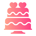 pastel de bodas icon