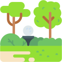 campo de golf icon