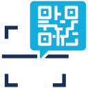 escaneo de código qr icon