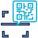 escaneo de código qr icon