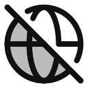 sin internet icon