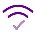 conectado a wifi icon