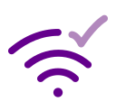 conectado a wifi icon