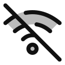 sin wifi icon