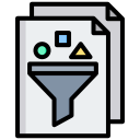 filtrado de datos icon