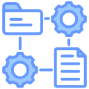 transferencia de datos icon