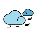 nube ventosa icon