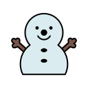 muñeco de nieve icon