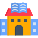 biblioteca pública icon