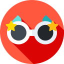 des lunettes de soleil 