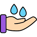 ahorrar agua icon