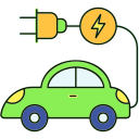 coche eléctrico icon