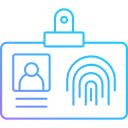 identificación biométrica icon