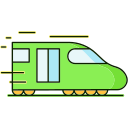 tren de alta velocidad icon