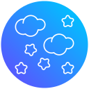 cielo estrellado icon