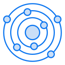 estructura atómica icon