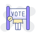 cabina de votación icon