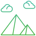 Pyramid icon