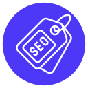 etiqueta seo icon