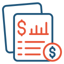 informe financiero icon