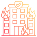 seguro contra incendios icon