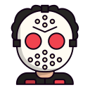 máscara del asesino de jason icon