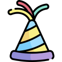 sombrero de fiesta icon