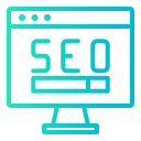 sitio web seo icon