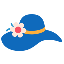 sombrero de verano icon