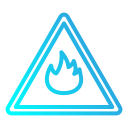 peligro de incendio icon