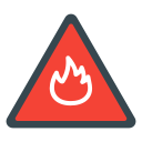 peligro de incendio icon