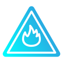 peligro de incendio icon