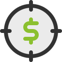 objetivo de dinero icon