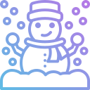 muñeco de nieve icon