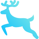 reno de navidad icon