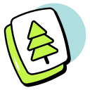 tarjeta de navidad icon