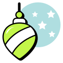 bolas de navidad icon