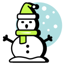 muñeco de nieve icon