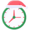 reloj de navidad icon