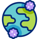 pandemia global icon